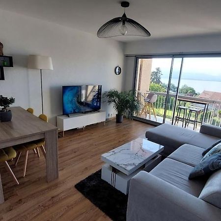 Appart Cosy Avec Vue Sur Le Lac Leman Évian-les-Bains Exterior foto