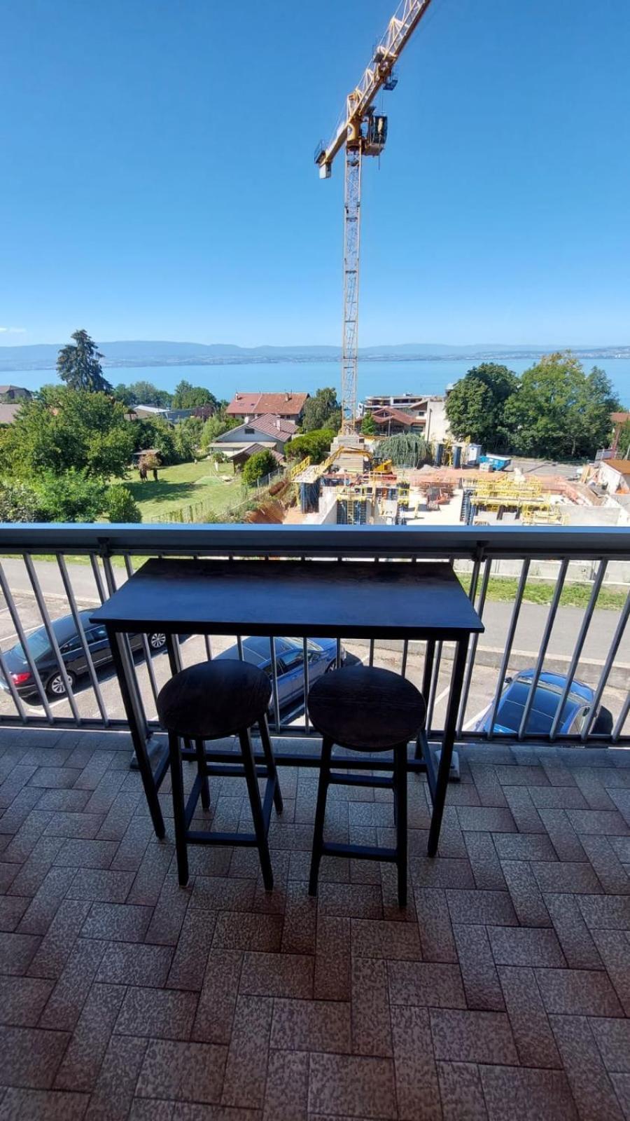 Appart Cosy Avec Vue Sur Le Lac Leman Évian-les-Bains Exterior foto